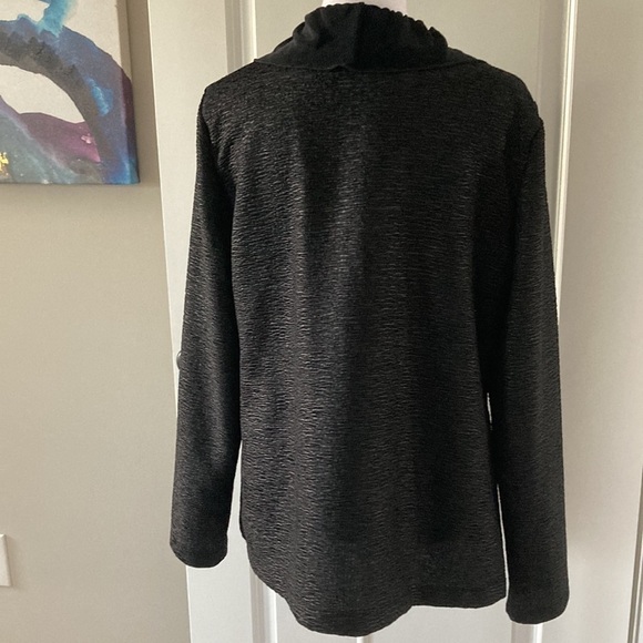 Chico’s large 12 blazer black - Picture 10 of 12